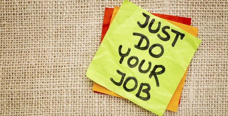 Do Your Job | GoSmallBiz.com