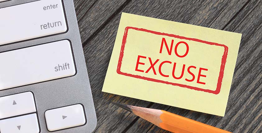 Excuses Explanations Solutions