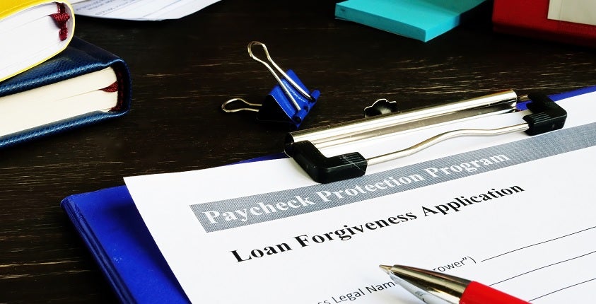 PPP Loan Forgiveness header